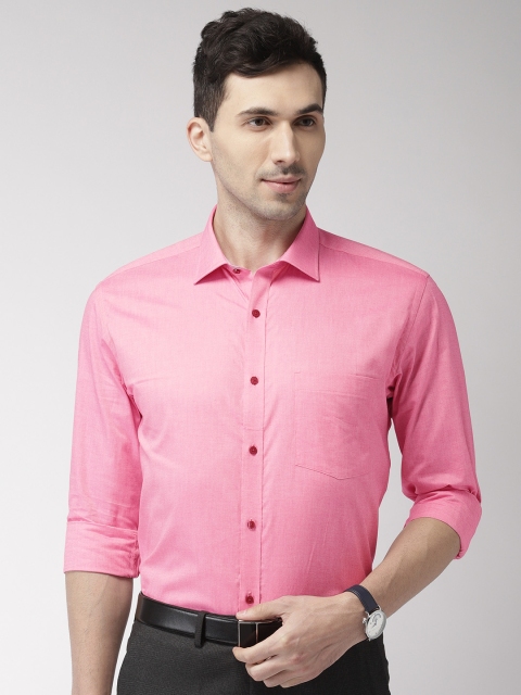 

Park Avenue Men Pink Slim Fit Solid Formal Shirt