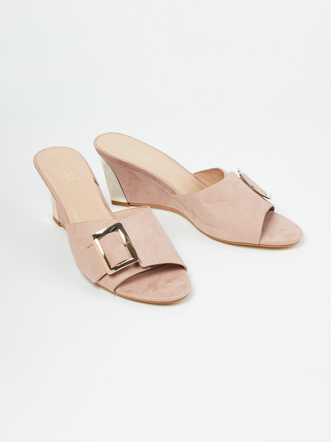 

CODE by Lifestyle Women Pink Embellished Peep Toes