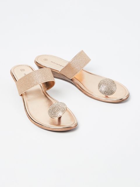 

Melange by Lifestyle Women Pink Embellished Sandals