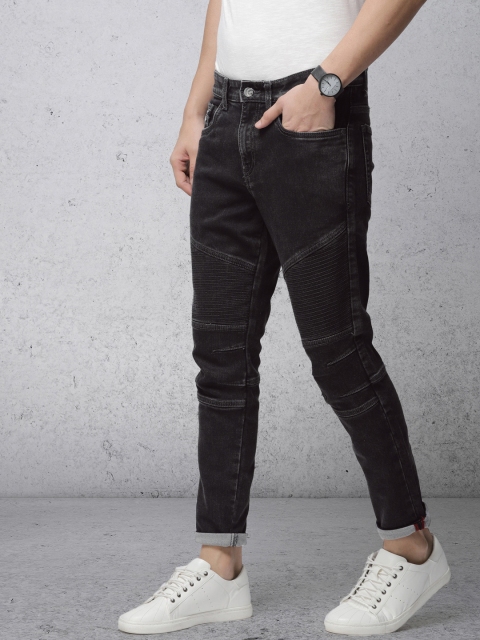 

Ecko Unltd Men Charcoal Slim Fit Mid-Rise Clean Look Stretchable Jeans