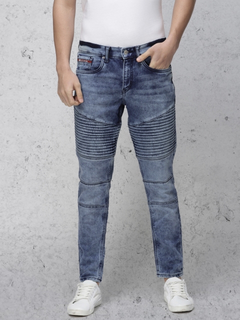

Ecko Unltd Men Blue Slim Tapered Fit Mid-Rise Clean Look Stretchable Jeans