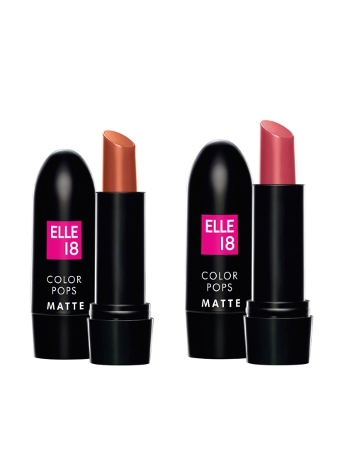 

ELLE 18 Set of 2 Lipsticks 4.3 g each, Brown