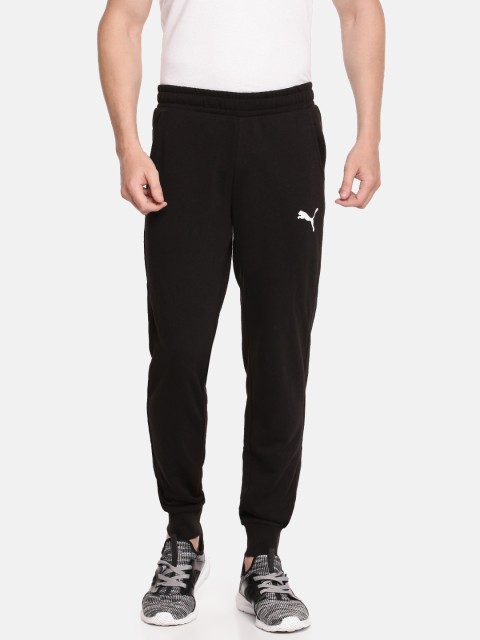 

Puma Men Black Solid Slim Fit ESS+ TR Joggers