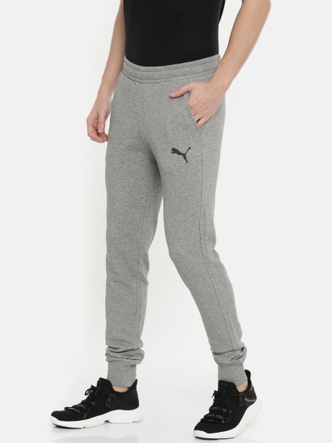 

Puma Men Grey Solid Slim Fit Joggers