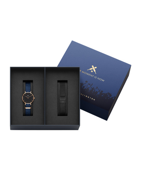 

Daniel Wellington Women Watch Gift Set DW00500444, Black