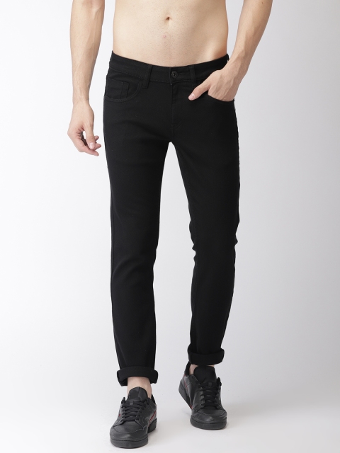 

Flying Machine Men Black Skinny Fit Low-Rise Clean Look Stretchable Jeans