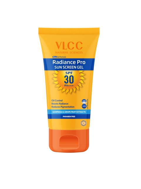 

VLCC Unisex Radiance Pro SPF 30 Sun Screen Gel 50 g, Yellow