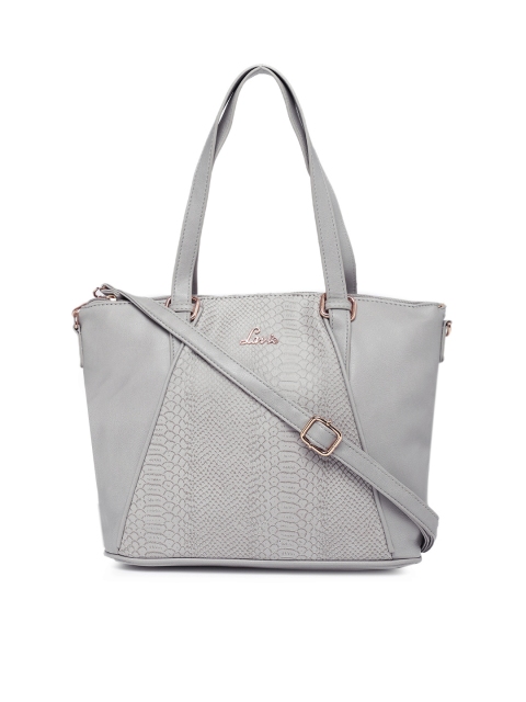 

Lavie Grey Textured Shoulder Bag