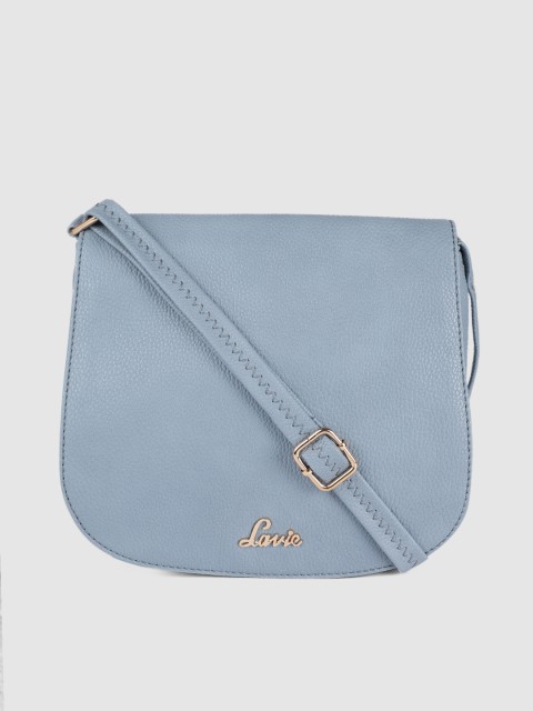 

Lavie Blue Solid Sling Bag