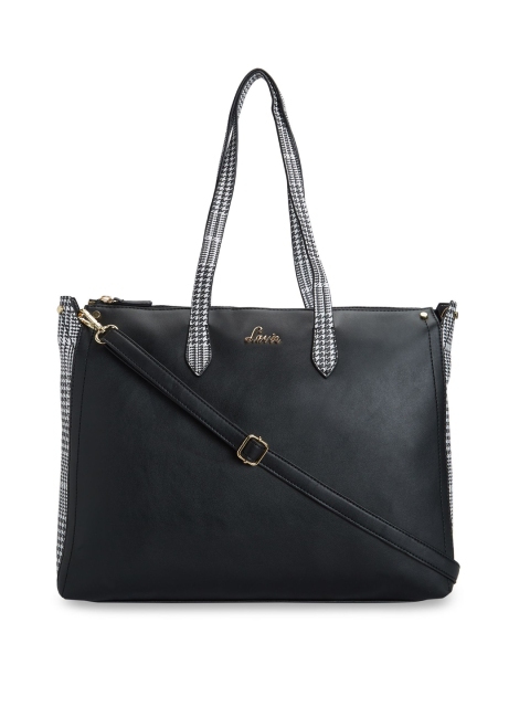 

Lavie Black Solid Shoulder Bag