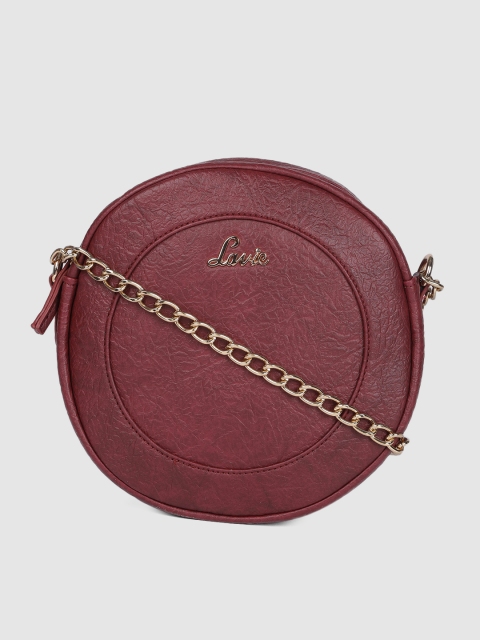 

Lavie Red Solid Sling Bag