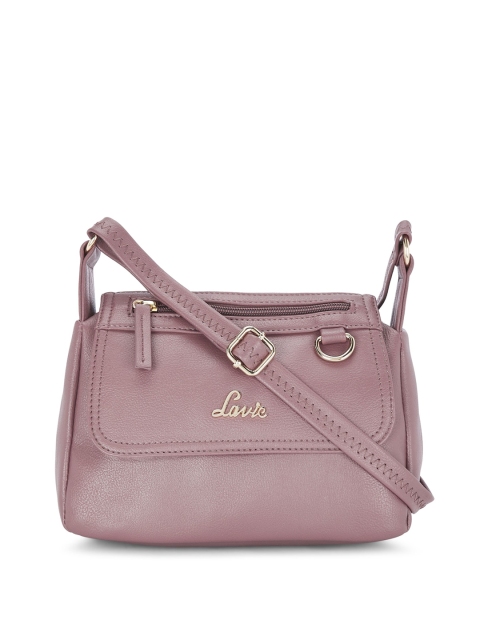 

Lavie Women Pink Solid Sling Bag