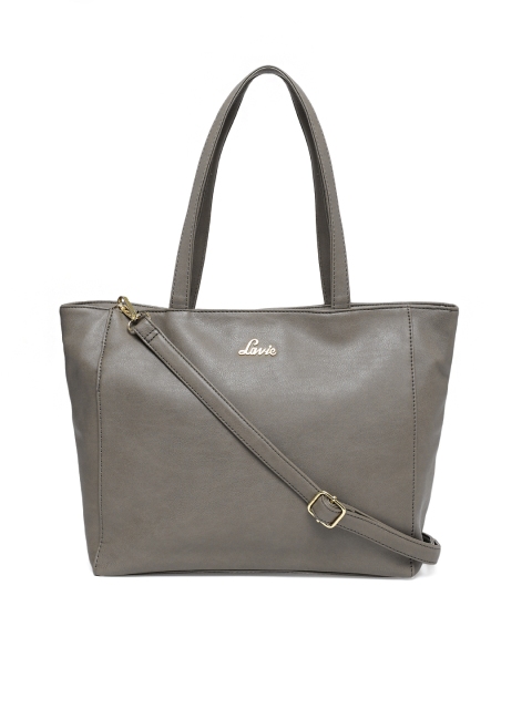 

Lavie Grey Solid Shoulder Bag