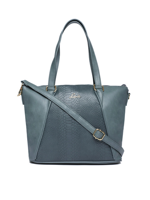 

Lavie Blue Textured Shoulder Bag