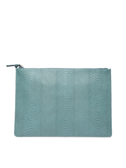 

Lavie Blue Textured Clutch