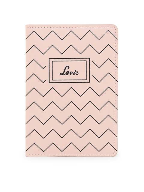 

Lavie Women Pink Printed Passport Holder