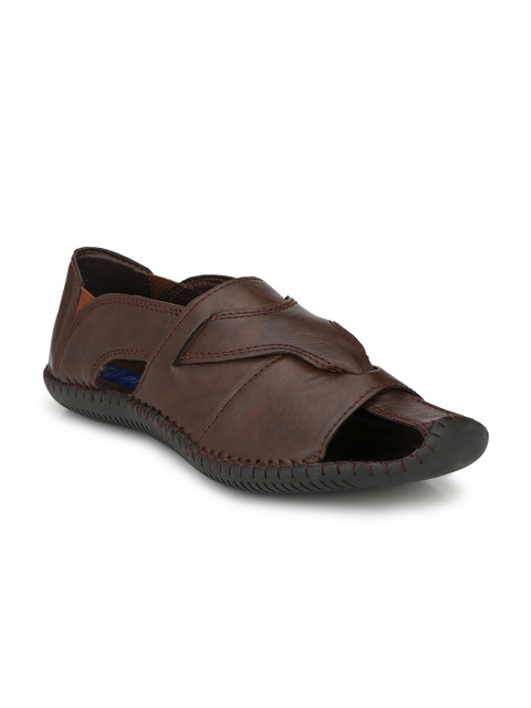 

El Paso Men Coffee Brown Comfort Sandals