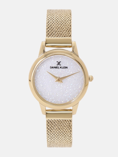 

Daniel Klein Women Off-White Shimmer Analogue Watch DK12040-3