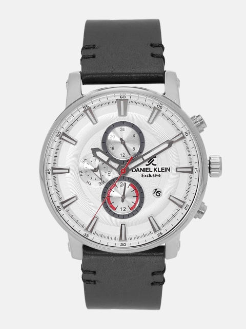 

Daniel Klein Exclusive Men White Chronograph Watch DK12103-5
