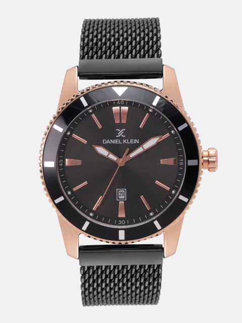 

Daniel Klein Men Black Analogue Watch 12159-2