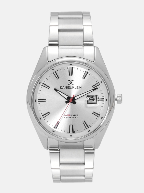 

Daniel Klein Men Silver-Toned Analogue Watch 12109-1