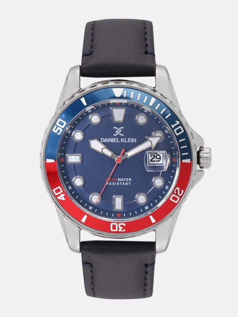 

Daniel Klein Premium Men Navy Blue Analogue Watch 12121-5