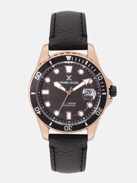 

Daniel Klein Premium Men Black Analogue Watch DK12121