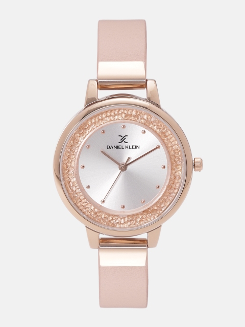 

Daniel Klein Premium Women Silver-Toned Analogue Watch 12051-7