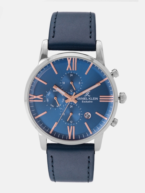 

Daniel Klein Men Blue Analogue Watch DK12160-3