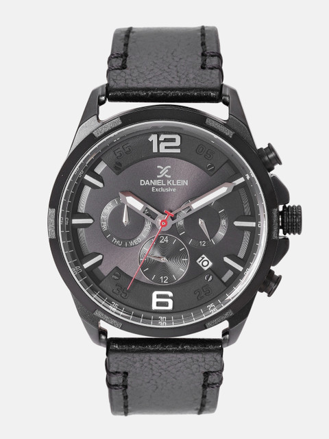 

Daniel Klein Men Black Analogue Watch DK12142-4