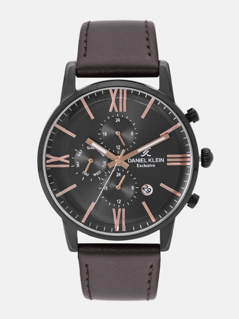 

Daniel Klein Men Black Analogue Watch DK12160-6
