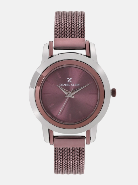

Daniel Klein Premium Women Burgundy Analogue Watch 12061-2
