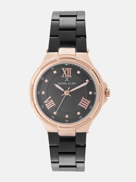 

Daniel Klein Premium Women Black Analogue Watch 12086-5