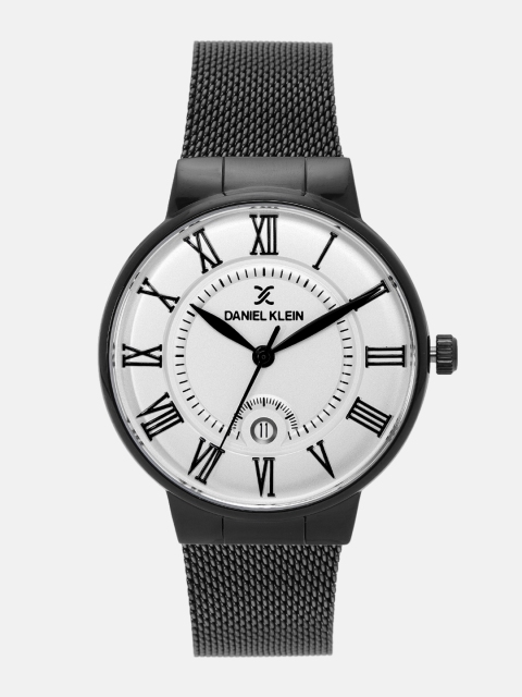 

Daniel Klein Premium Men Silver-Toned Analogue Watch 12112-6