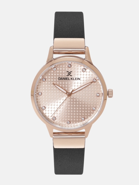 

Daniel Klein Premium Women Gold-Toned Analogue Watch DK12039-2