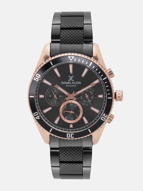 

Daniel Klein Men Black Analogue Watch DK12134-4