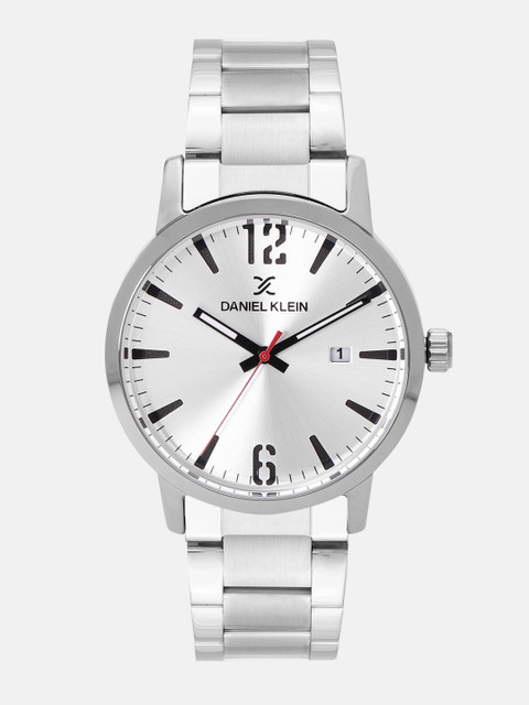 

Daniel Klein Men Silver-Toned Analogue Watch DK12129-1