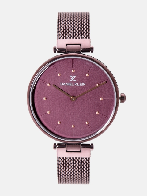 

Daniel Klein Premium Women Burgundy Analogue Watch 12087-7