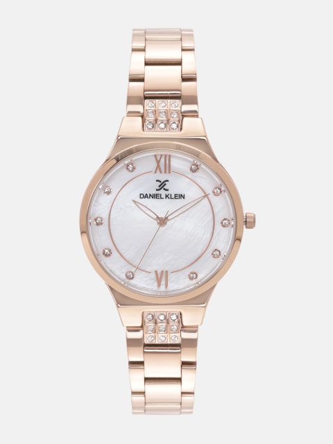 

Daniel Klein Women White Analogue Watch DK12069-2
