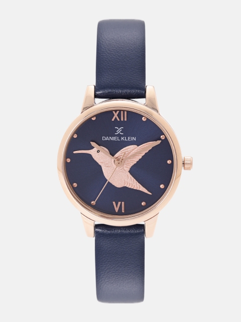 

Daniel Klein Women Navy Blue Analogue Watch DK12045-6