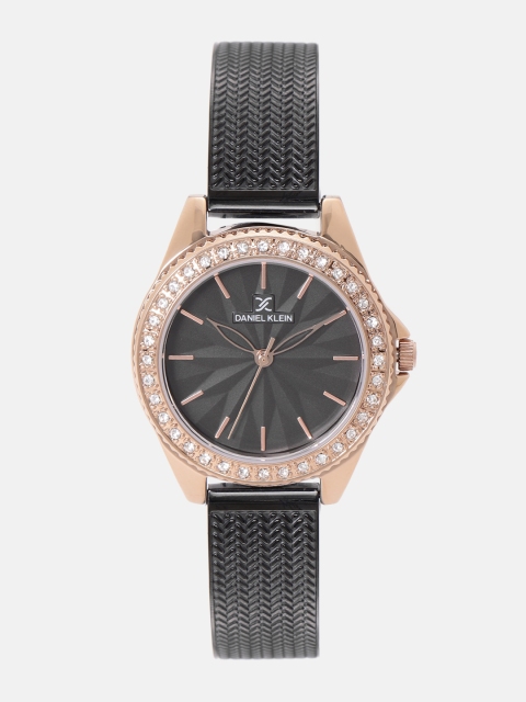 

Daniel Klein Women Charcoal Grey Analogue Watch DK12080-5