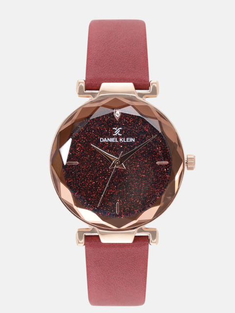 

Daniel Klein Premium Women Maroon Analogue Watch 12056-4
