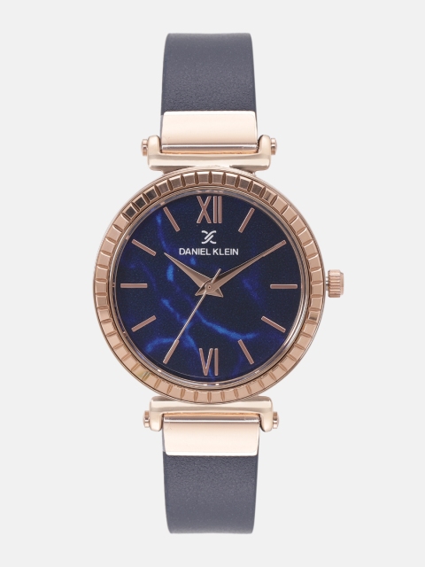 

Daniel Klein Premium Women Navy Blue Analogue Watch DK12071-5