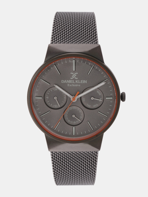 

Daniel Klein Men Charcoal Grey Analogue Watch v