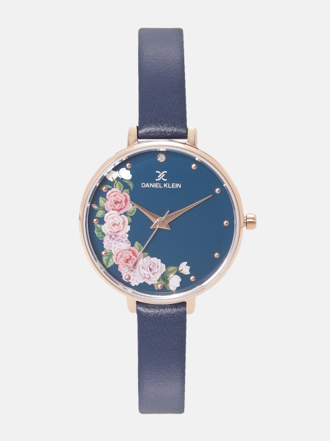 

Daniel Klein Trendy Women Navy Blue Analogue Watch 12038-3