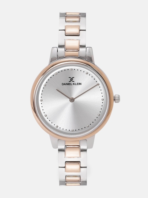 

Daniel Klein Premium Women Silver-Toned Analogue Watch 12053-4
