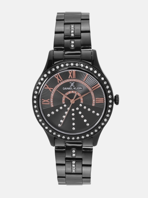 

Daniel Klein Premium Women Black Analogue Watch DK12095-6