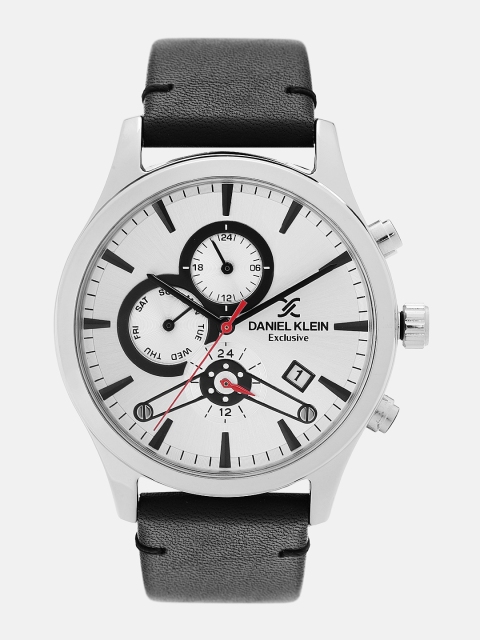 

Daniel Klein Men Silver-Toned Analogue Watch DK12156-1