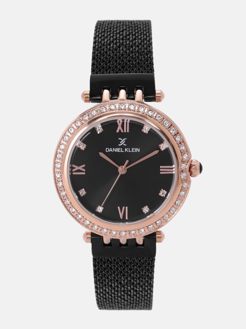 

Daniel Klein Women Black Analogue Watch DK12078-6