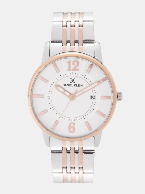 

Daniel Klein Men Silver-Toned Analogue Watch DK12119-5